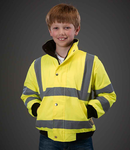 Yoko - Kids Hi-Vis Bomber Jacket