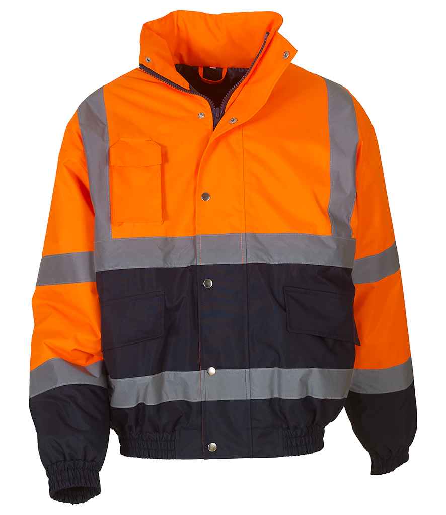 Yoko - Hi-Vis Two Tone Bomber Jacket