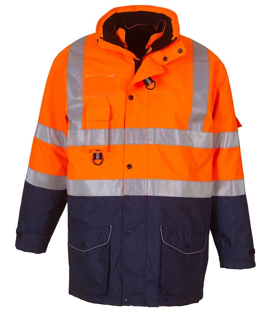 Yoko - Hi-Vis Multi-Function 7-in-1 Jacket - Pierre Francis