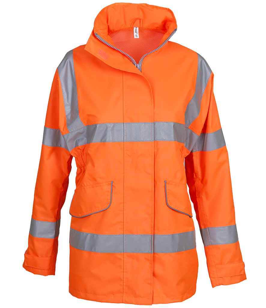 Yoko - Ladies Hi-Vis Executive Jacket - YK218 ORA XS