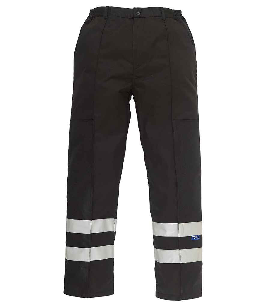 Yoko - Reflective Poly/Cotton Ballistic Trousers - YK302 NAV 30/R