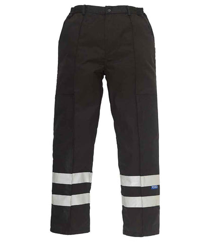 Yoko - Reflective Poly/Cotton Ballistic Trousers - YK302 NAV 30/R