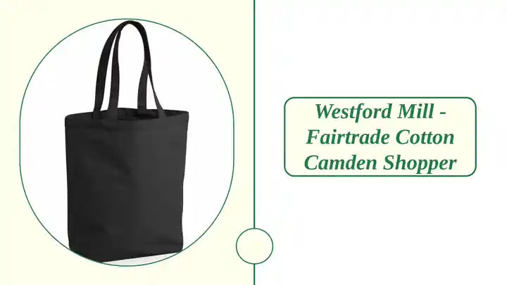 Westford Mill - Fairtrade Cotton Camden Shopper by@Outfy