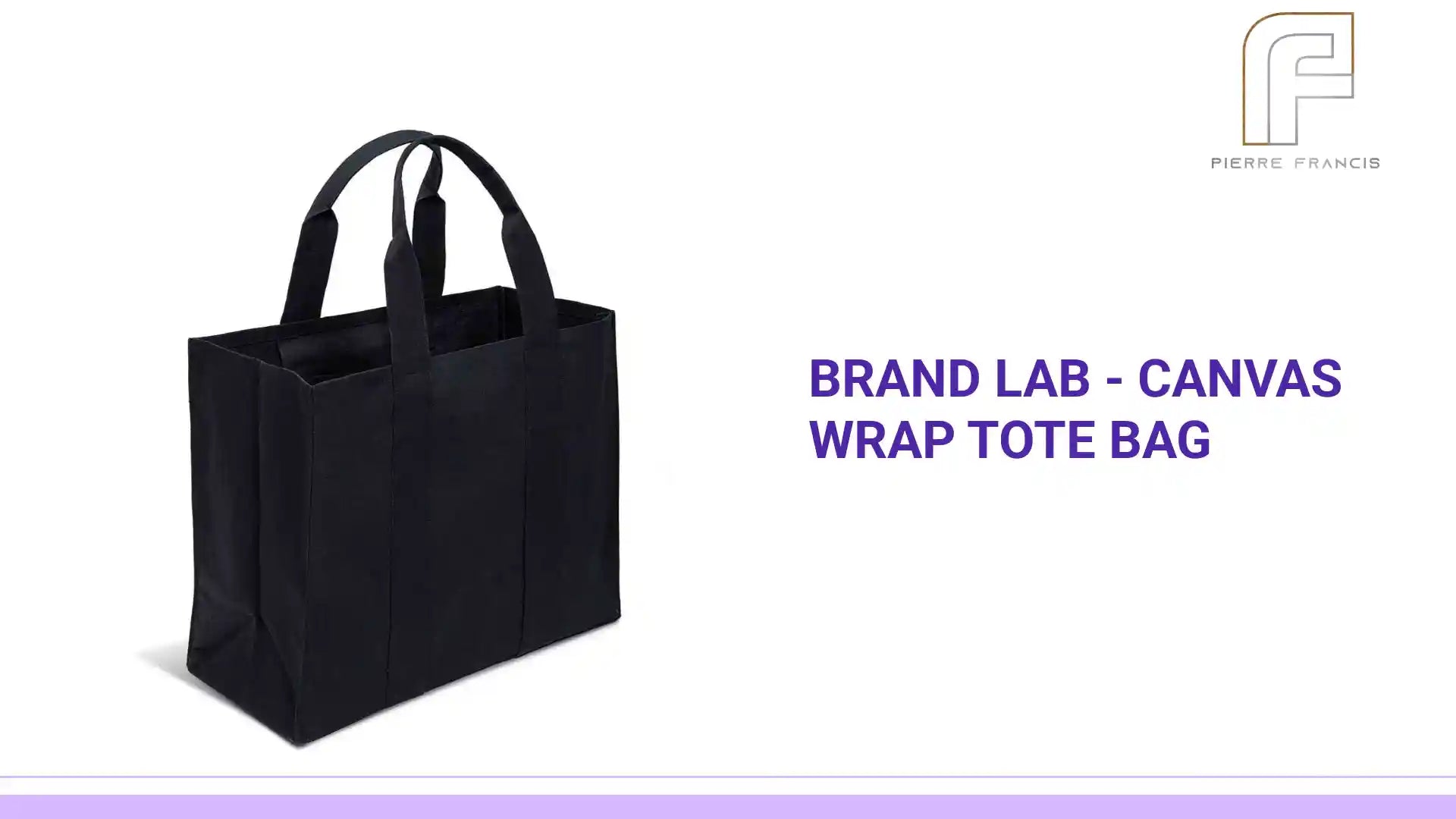Brand Lab - Canvas Wrap Tote Bag by@Outfy
