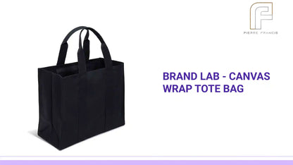 Brand Lab - Canvas Wrap Tote Bag by@Outfy