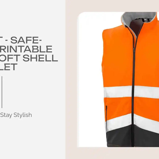 Result - Safe-Guard Printable Safety Soft Shell Gilet by@Outfy