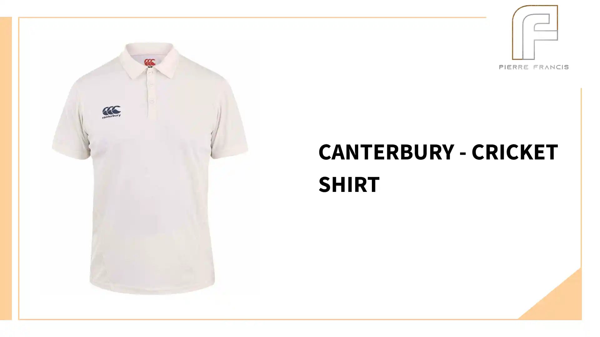 Canterbury - Cricket Shirt by@Outfy