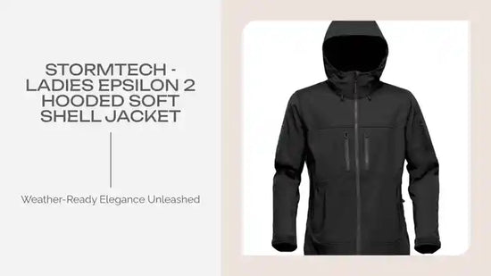 Stormtech - Ladies Epsilon 2 Hooded Soft Shell Jacket by@Outfy