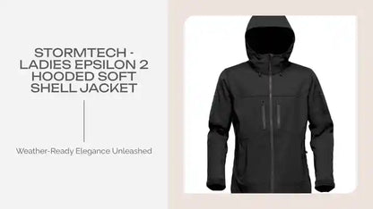 Stormtech - Ladies Epsilon 2 Hooded Soft Shell Jacket by@Outfy