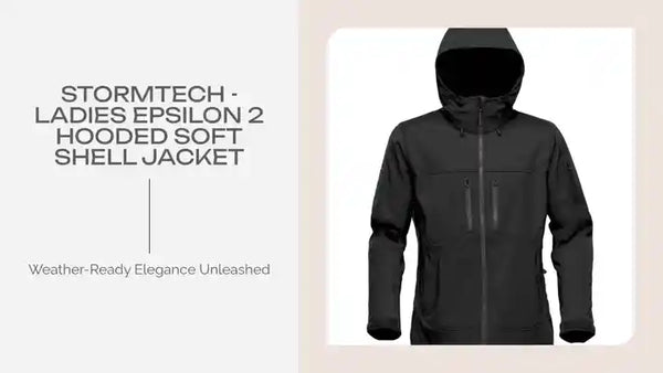 Stormtech - Ladies Epsilon 2 Hooded Soft Shell Jacket by@Outfy