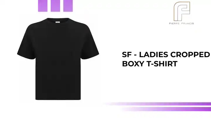 SF - Ladies Cropped Boxy T-Shirt by@Outfy