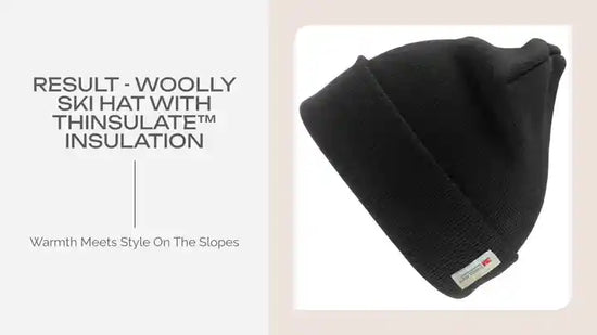 Result - Woolly Ski Hat with Thinsulate&trade; Insulation by@Outfy