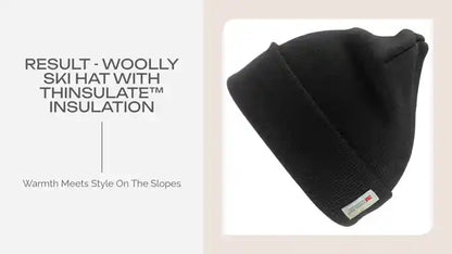Result - Woolly Ski Hat with Thinsulate&trade; Insulation by@Outfy