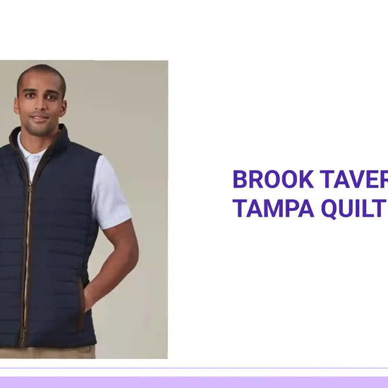 Brook Taverner - Tampa Quilted Gilet by@Outfy