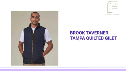 Brook Taverner - Tampa Quilted Gilet by@Outfy
