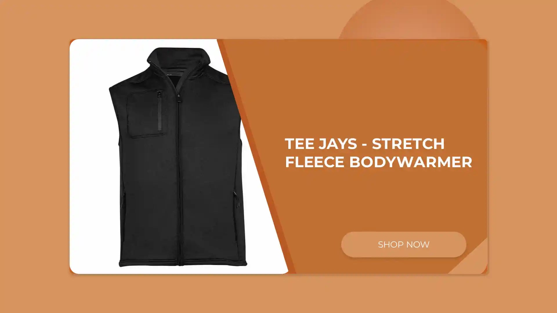 Tee Jays - Stretch Fleece Bodywarmer by@Outfy