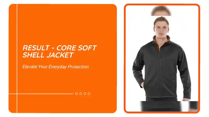 Result - Core Soft Shell Jacket by@Outfy
