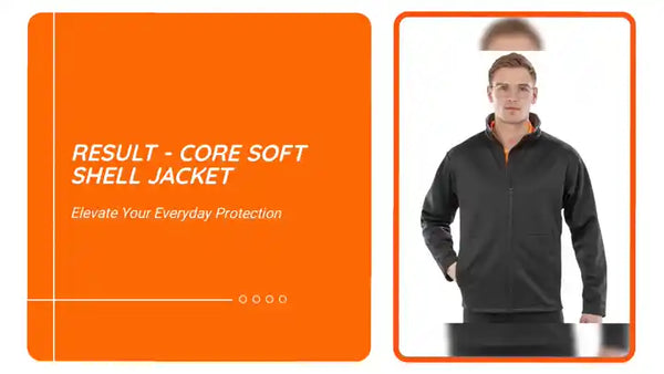 Result - Core Soft Shell Jacket by@Outfy