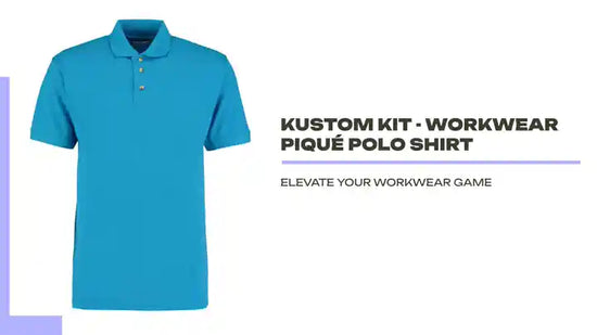 Kustom Kit - Workwear Piqu&eacute; Polo Shirt by@Outfy