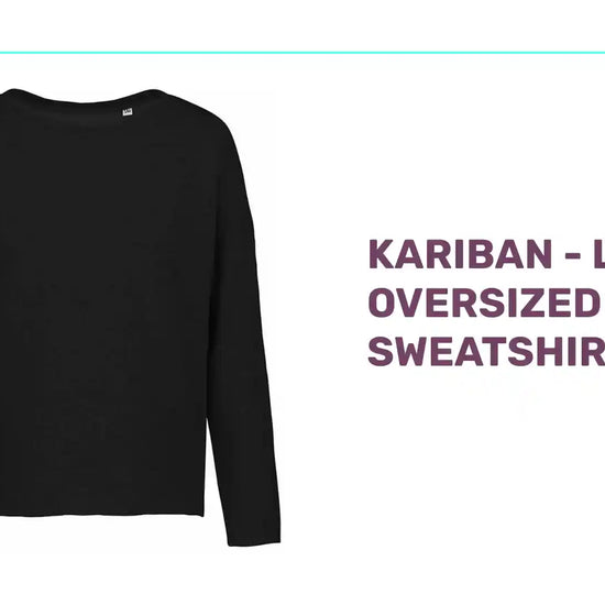 Kariban - Ladies Oversized Sweatshirt by@Outfy