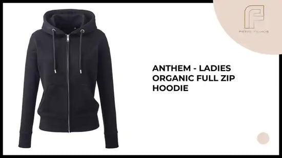 Anthem - Ladies Organic Full Zip Hoodie by@Outfy