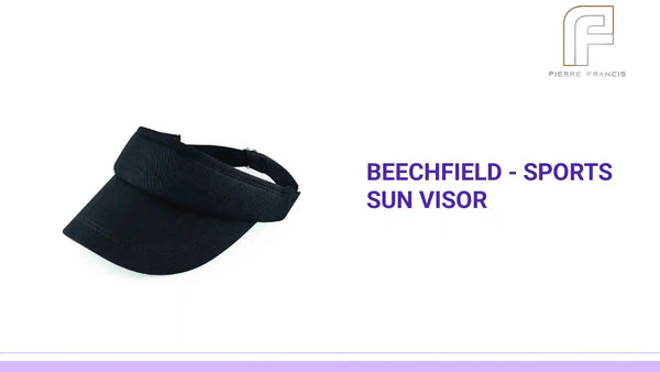 Beechfield - Sports Sun Visor - BB41 BLK ONE