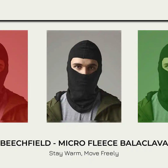 Beechfield - Micro Fleece Balaclava - BB230 BLK ONE