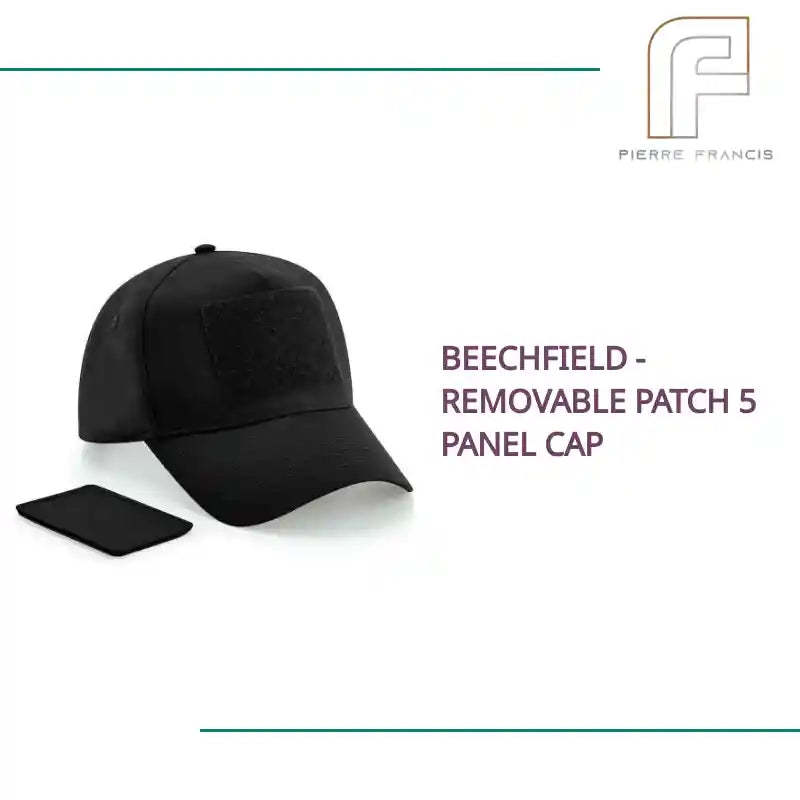 Beechfield - Removable Patch 5 Panel Cap by@Outfy