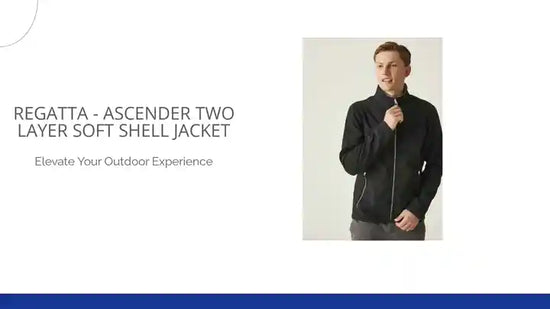 Regatta - Ascender Two Layer Soft Shell Jacket by@Outfy