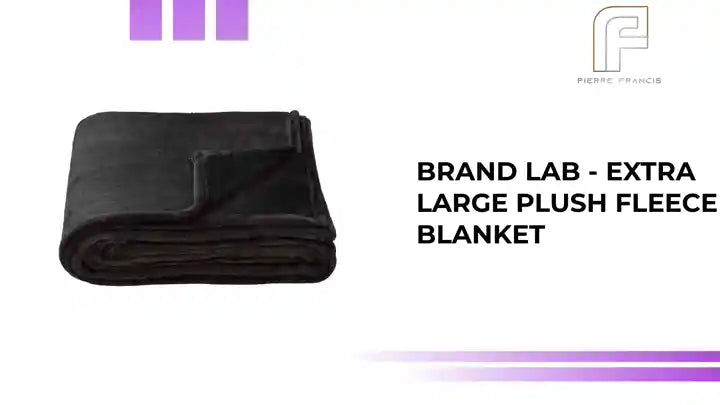 Brand Lab - Extra Large Plush Fleece Blanket by@Outfy