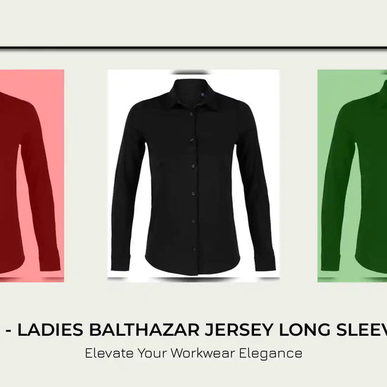 NEOBLU - Ladies Balthazar Jersey Long Sleeve Shirt - 03199 DBK S