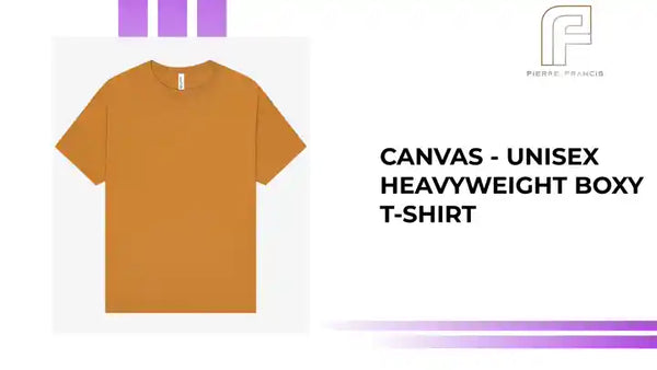 Canvas - Unisex Heavyweight Boxy T-Shirt by@Outfy