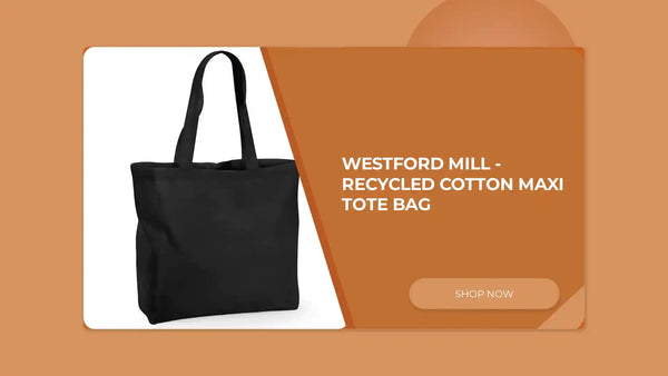 Westford Mill - Recycled Cotton Maxi Tote Bag by@Outfy