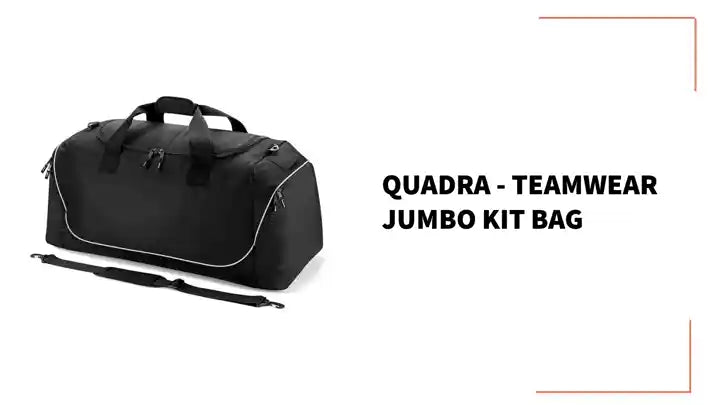 Quadra - Teamwear Jumbo Kit Bag by@Outfy