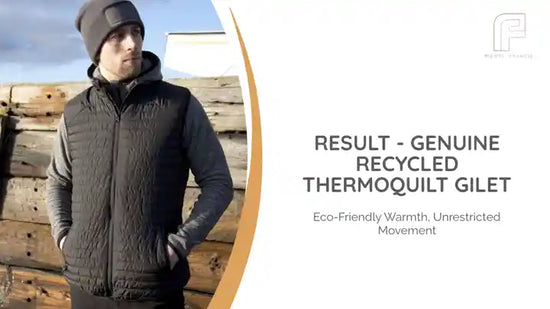Result - Genuine Recycled Thermoquilt Gilet by@Outfy