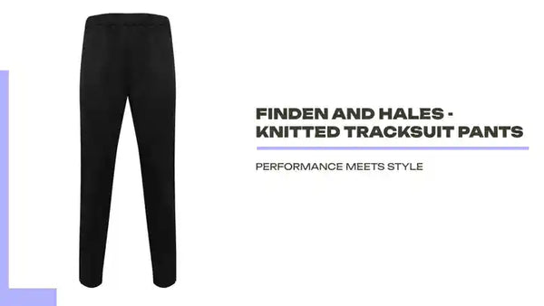 Finden and Hales - Knitted Tracksuit Pants by@Outfy