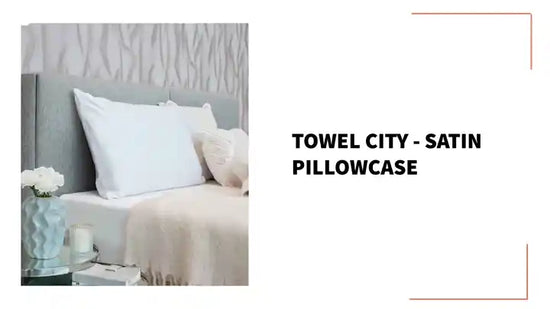 Towel City - Satin Pillowcase by@Outfy