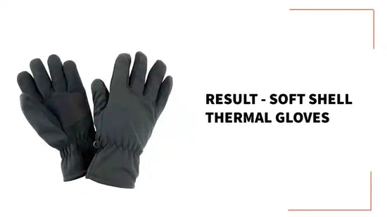 Result - Soft Shell Thermal Gloves by@Outfy