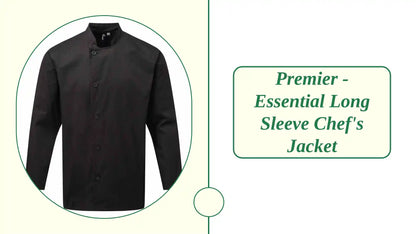 Premier - Essential Long Sleeve Chef's Jacket by@Outfy