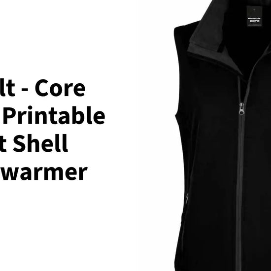 Result - Core Ladies Printable Soft Shell Bodywarmer by@Outfy