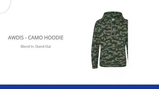 AWDis - Camo Hoodie by@Outfy