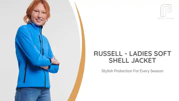 Russell - Ladies Soft Shell Jacket by@Outfy