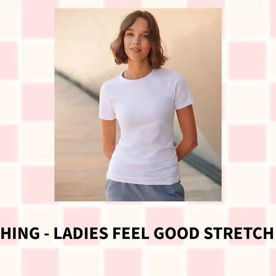 SF Clothing - Ladies Feel Good Stretch T-Shirt by@Outfy