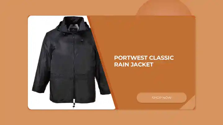 Portwest Classic Rain Jacket by@Outfy