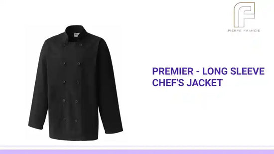 Premier - Long Sleeve Chef&#039;s Jacket by@Outfy