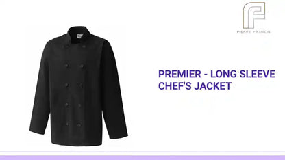 Premier - Long Sleeve Chef&#039;s Jacket by@Outfy