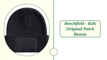 Beechfield - Kids Original Patch Beanie by@Outfy
