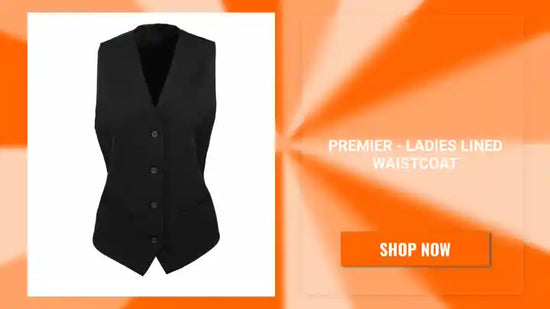 Premier - Ladies Lined Waistcoat by@Outfy
