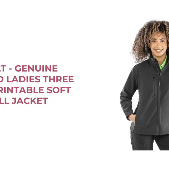 Result - Genuine Recycled Ladies Three Layer Printable Soft Shell Jacket by@Outfy