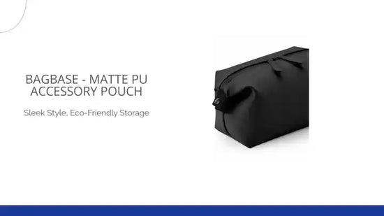 BagBase - Matte PU Accessory Pouch by@Outfy